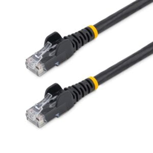 Netwerkkabel Cat6 Gigabit UTP patchkabel met 100% koper kern, 2 meter zwart