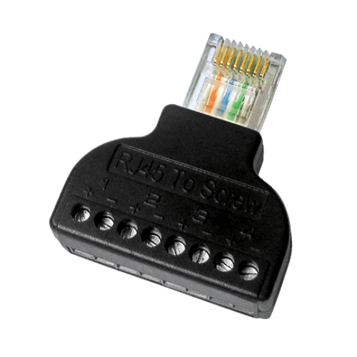 WL4 CON-RT adapter UTP RJ45 naar terminal block schroefklem