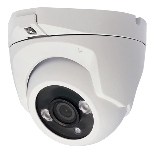 X-Security XSC-IPT821AH-5E Full HD 5MP buiten eyeball camera met IR nachtzicht, vaste lens, microfoon en PoE