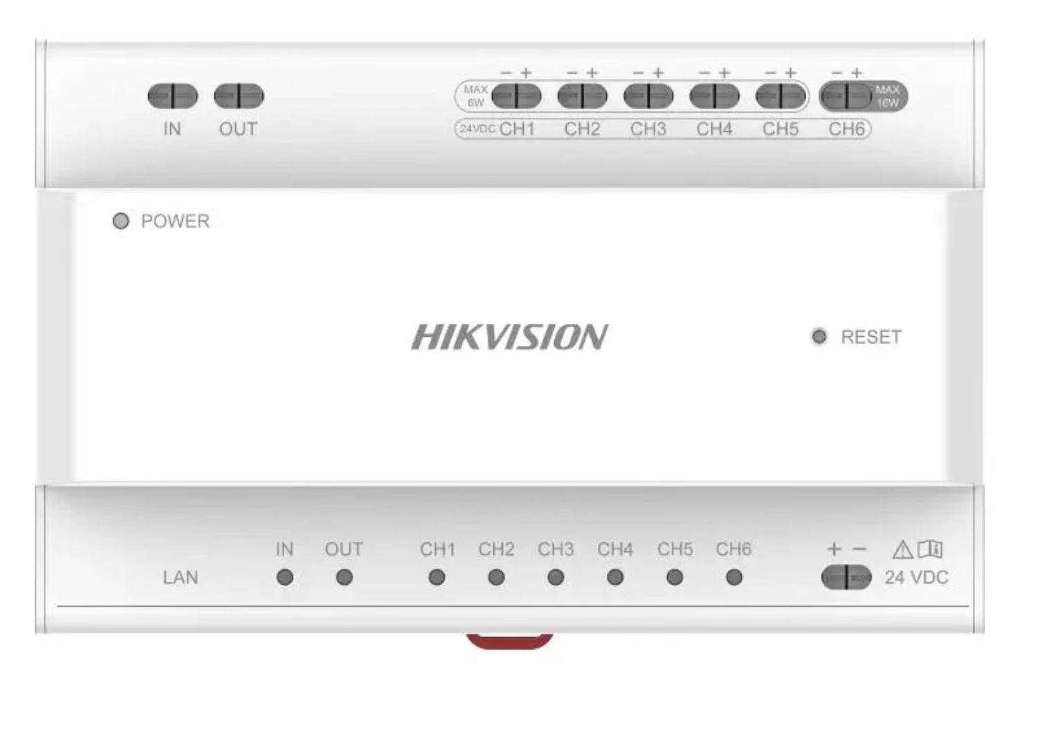 KAD706Y-WebStore4 Hikvision DS-KAD706Y Two-Wire IP Video Intercom Video Audio Distributor
