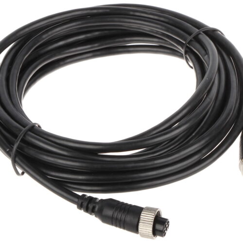 WL4 5M-CABLE-IP-A 5 meter aansluitkabel voor mobiele IP camera aan NVR met 6 pin M12 connector