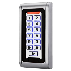 WL4 KPRO-1-MF stand alone toegangscontrole keypad, Mifare kaartlezer, verlichting en deurbel geschikt voor buiten
