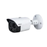 Dahua TPC-BF1241-D7F8-DW-S2 Hybrid thermische warmtebeeld en optische 4MP buiten bullet camera WizSense AI serie