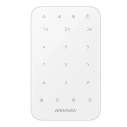 Hikvision DS-PK1-E-WE AX PRO draadloos LED keypad