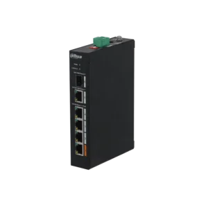 Dahua PFS3106-4ET-60-V2 802.3af/at Power over Ethernet switch met 4 poorten
