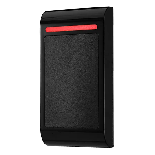 WL4 RPRO-2-MF stand alone toegangscontrole Mifare kaartlezer met kunststof behuizing en geschikt voor binnen, Wiegand 26, relais