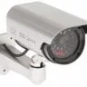 WL4 BDO-LED-S realistische dummy beveiligingscamera voor buiten met knipperende LED