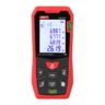 UNI-T LM50A laser afstandsmeter met meetbereik van 50 meter lengte, oppervlakte en volume meting, waterpas en groot LCD display