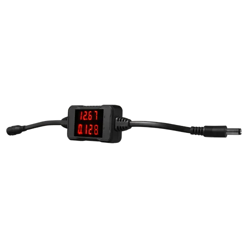 WL4 CVT-3624DC3A inline LCD stroom en spanning meter van 3.6 tot 24VDC en 0 tot 3 Ampere