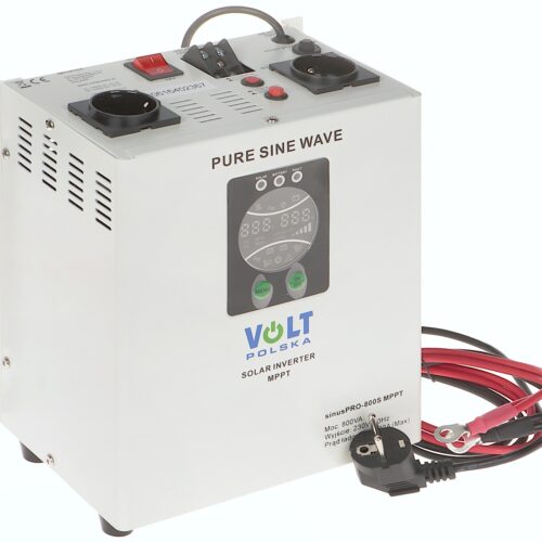WL4 MPPT-230-800-W MPPT laad controller voor zonnepaneel met omvormer 12VDC naar 230VAC maximaal 800Watt