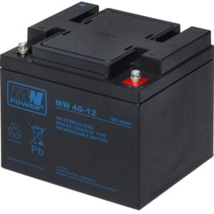 WL4 SB-12-400 12VDC 40Ah voor bijvoorbeeld een zonnepaneel, alarm, UPS of toegangscontrole installatie