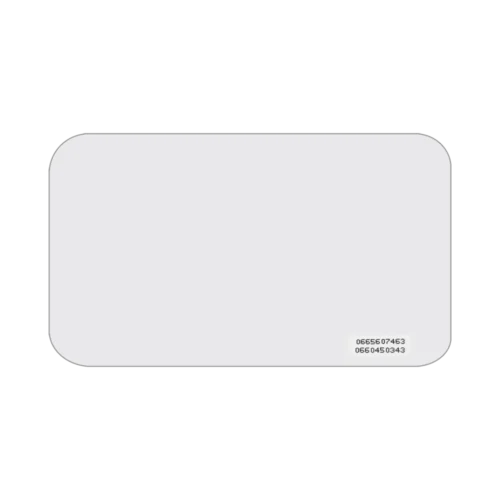 WL4 RFID kaarten creditcard formaat met serie nummer (10 stuks)