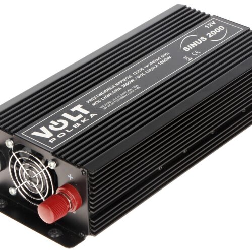 WL4 CONV-12-230-2000 omvormer van 12VDC naar 230VAC maximaal 2000 Watt met USB aansluiting