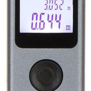 WL4 RF50-1 mini laser afstandsmeter meetbereik 50 meter - lengte, oppervlakte, hoek en volume - LCD display