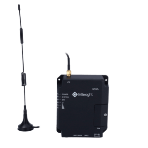 Milesight UR32L-L04EU industriële 4G LTE router met 2xRJ45 poorten en 150Mbps voor M2M en IoT