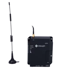 Milesight UR32L-L04EU industriële 4G LTE router met 2xRJ45 poorten en 150Mbps voor M2M en IoT