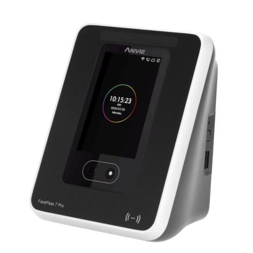 Anviz FacePass 7 Pro biometrische gezichtsherkenning en RFID kaart lezer voor binnen TCP/IP en WiFi
