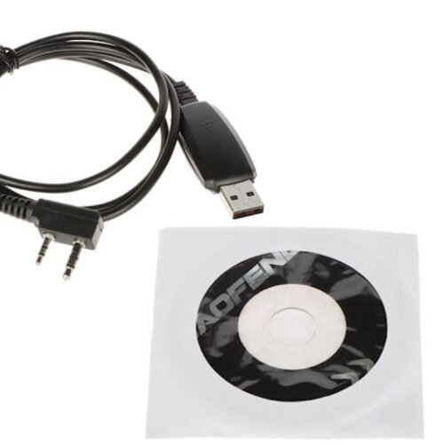 Baofeng UV-USB PC interface kabel met software voor Baofeng UV serie