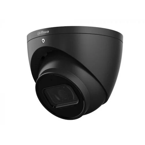 Dahua IPC-HDW3841EMP-S-S2-B Ultra 4K HD 8MP Starlight WizSense zwarte buiten eyeball camera met POE, IR nachtzicht, microSD en 120dB WDR