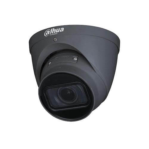 Dahua IPC-HDW2441TP-ZS-DG Donker Grijs Full HD 4MP Starlight buiten eyeball camera met IR nachtzicht, gemotoriseerde varifocale lens, 120dB WDR en SD slot