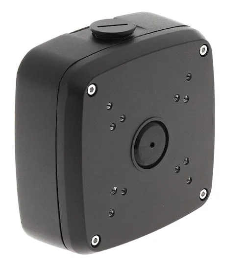 images Dahua PFA121-B zwarte montagebox van aluminium