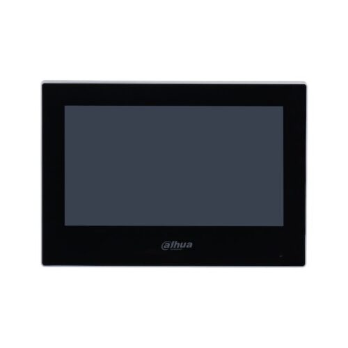 Dahua VTH2621G-WP zwarte PoE en Wi-Fi video intercom binnen monitor