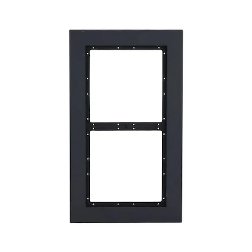 Dahua VTM25P2 2-module zwart voorpaneel modulair buiten station VTO4 serie