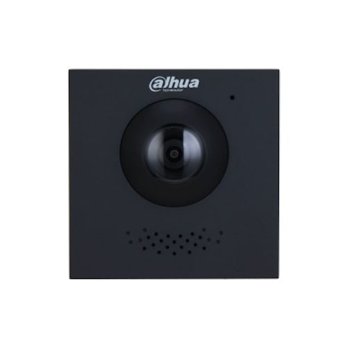 Dahua VTO4202FB-P-S2 zwarte IP video intercom camera hoofd module (2 draads aansluiting of netwerkkabel)