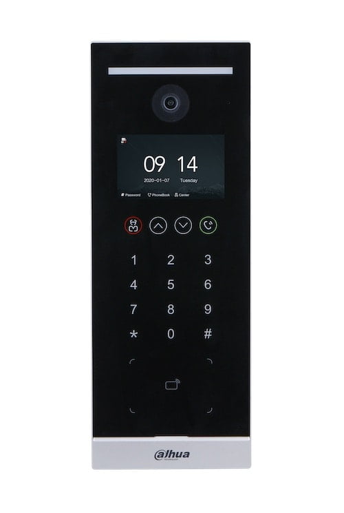 Bilder Dahua VTO6521H IP video intercom 2MP Full HD appartement buiten station met IPS display, keypad en kaartlezer