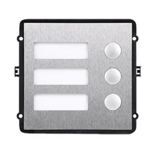 Dahua VTO2000A-B IP video intercom buiten station 3-knop module (netwerkkabel aansluiting)