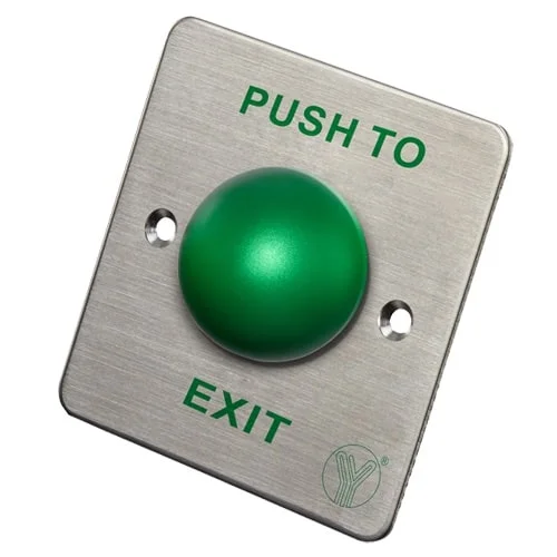 YLI PBK-818B RVS uitgang drukknop in- of opbouw