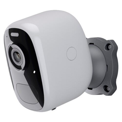 VicoHome CG122 draadloze 3 megapixel WiFi accu camera voor buiten met IR nachtzicht, wit licht, PIR, microSD en 2-weg audio
