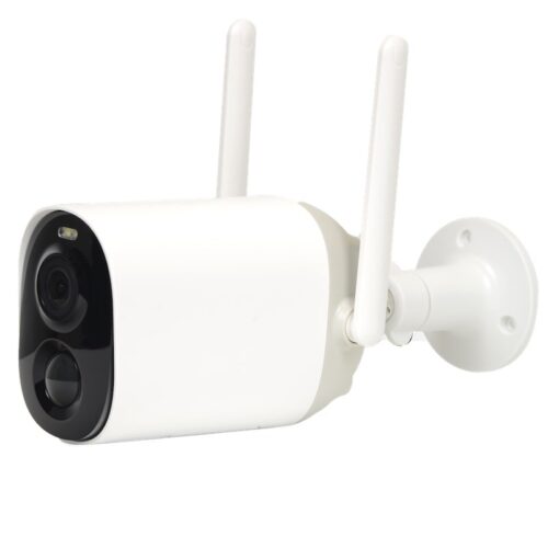 VicoHome CG7 volledig draadvrije 2 megapixel WiFi accu camera voor buiten met IR nachtzicht, wit licht, PIR, microSD en 2-weg audio