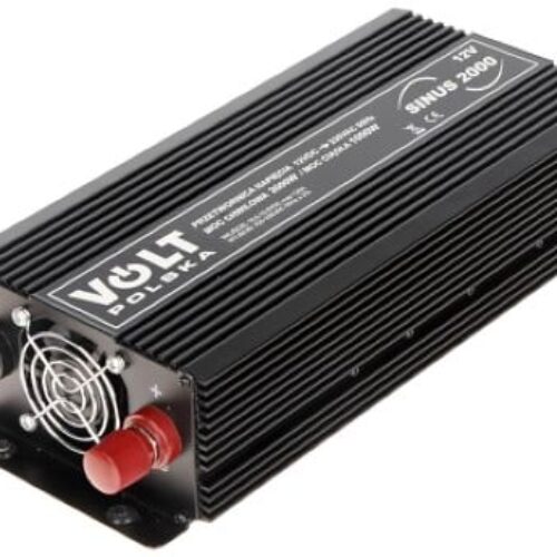 WL4 CONV-24-230-2000 omvormer van 24VDC naar 230VAC maximaal 2000 Watt met USB aansluiting