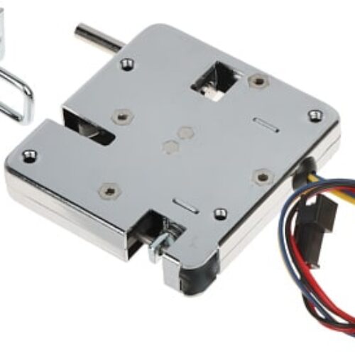 WL4 EL-C-1 elektrisch slot voor locker kast cabinet met automatische opendrukken van deur bij opening slot