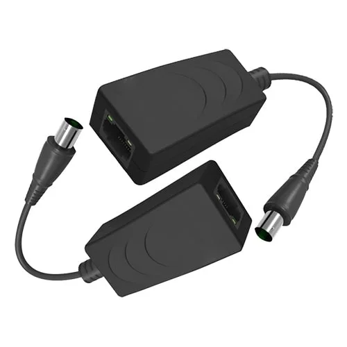 WL4 EOC-EXT-200 passieve EoC converter voor IP over analoge coax kabel in set van 2 stuks maximaal 200 meter