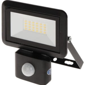 WL4 FLM-4K-20W LED breedstraler met PIR bewegingsdetector 20W 1600lm 4K voor binnen en buiten
