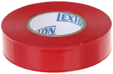 WL4 ISO-TAPE-R-25 PVC isolatie tape rood 25 meter - 19mm