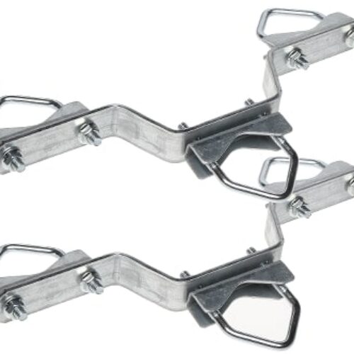 WL4 ML15-TE-CLAMP set van 2 klemmen voor montage top buis element in WL4 truss roostermast