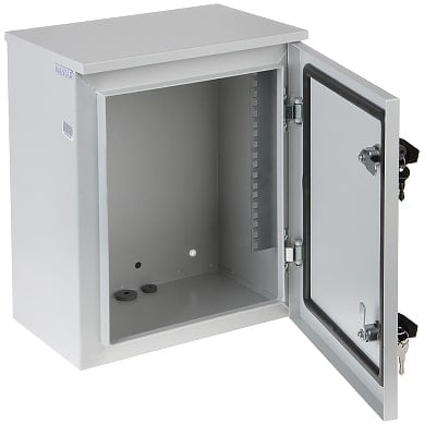 Rack kast, montagekast, stalen kast buiten