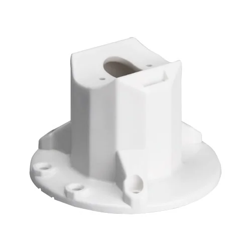 WL4 U-MOUNT-CIS101 universele witte extra montagesteun voor een U-MOUNT montagebuis voor camera’s van verschillende merken voor binnen en buiten