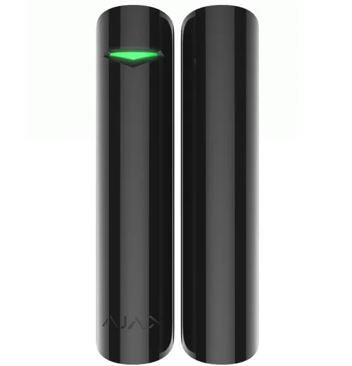 images Ajax DoorProtect PLUS Zwart met trilsensor en tiltsensor