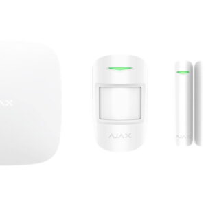 Ajax StarterKit PLUS Wit met Hub PLUS, MotionProtect, DoorProtect en SpaceControl