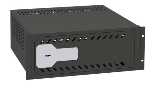 Ollé VR-190 kluis met sleutelslot voor video recorders voor montage in 19