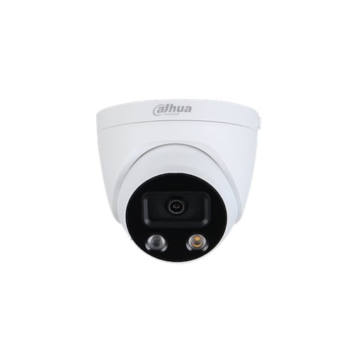 Dahua IPC-HDW5541H-AS-PV Full HD 5MP Starlight Active Deterrence buiten eyeball camera met 50m IR, microfoon, speaker, PoE, microSD