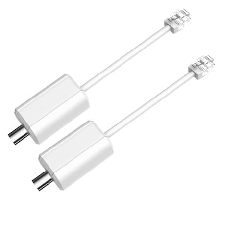 Dahua LR1002 EoC passieve converter voor ePOE IP over analoge coax kabel in set van 2 stuks