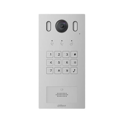 Dahua VTO3221E-P IP video intercom buiten station (netwerkkabel aansluiting) met PoE, keypad en Mifare kaartlezer