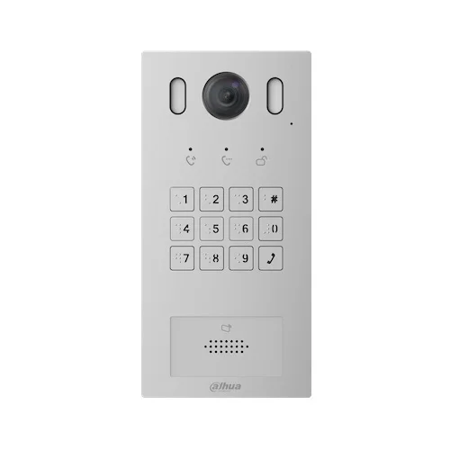 Dahua VTO3221E-P IP video intercom buiten station (netwerkkabel aansluiting) met PoE, keypad en Mifare kaartlezer