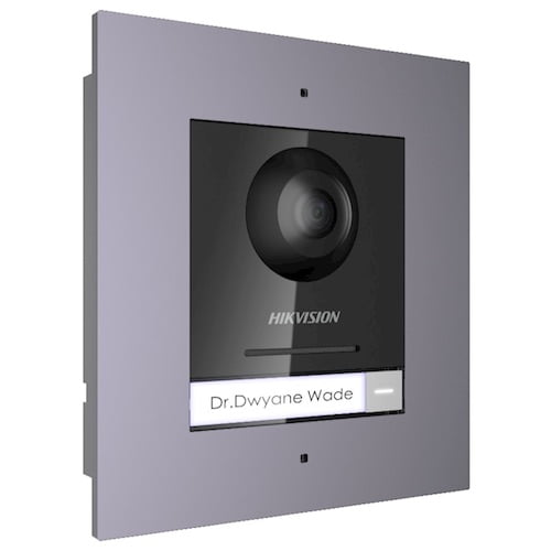 Hikvision DS-KD8003-IME1/FLUSH IP video intercom buiten station camera module met inbouw behuizing