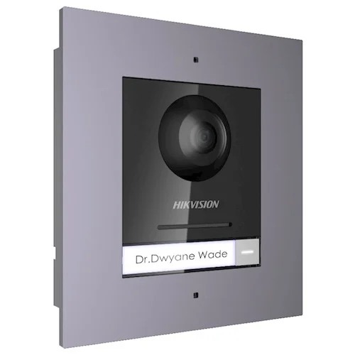 Hikvision DS-KD8003-IME1(B)/FLUSH IP video intercom buiten station camera module met inbouw behuizing